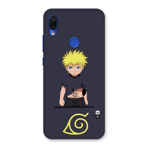 Naruto Kid Back Case for Redmi Note 7S