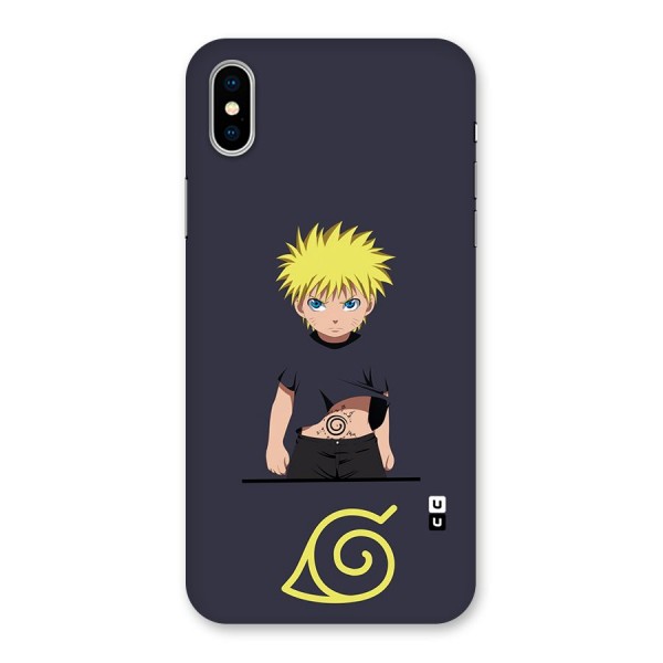 Naruto Kid Back Case for iPhone X