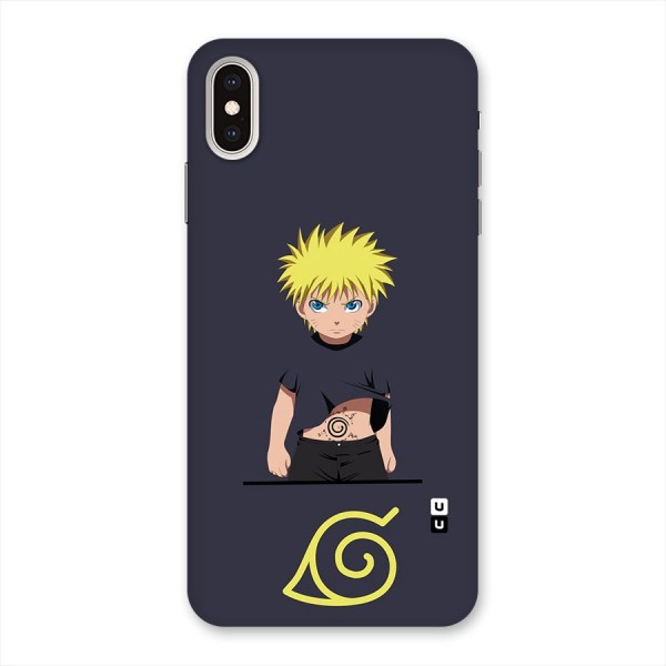 Naruto Kid Back Case for iPhone XS Max
