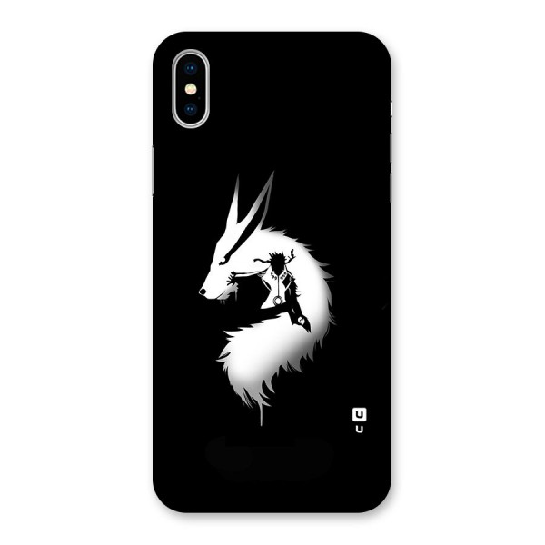 Naruto Kurama Mode Back Case for iPhone X