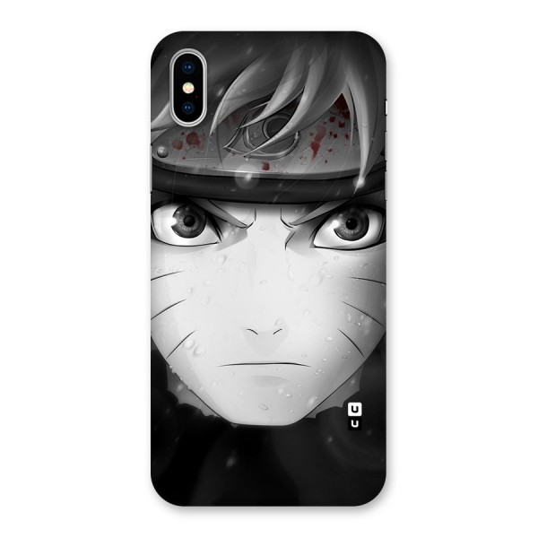 Naruto Monochrome Back Case for iPhone X