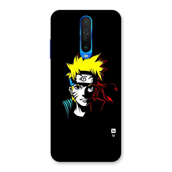 Naruto Pen Sketch Art Back Case for Poco X2