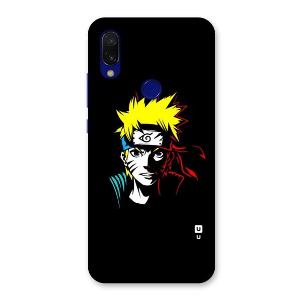 Naruto Pen Sketch Art Back Case for Redmi 7