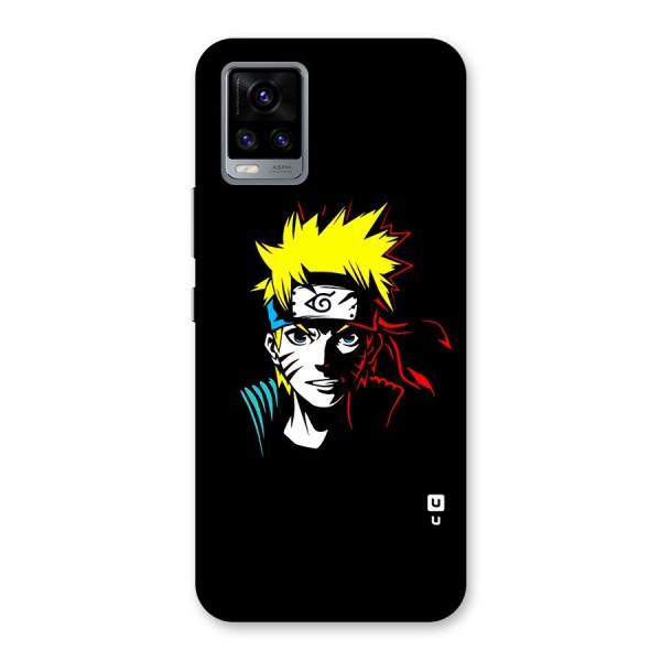 Naruto Pen Sketch Art Back Case for Vivo V20