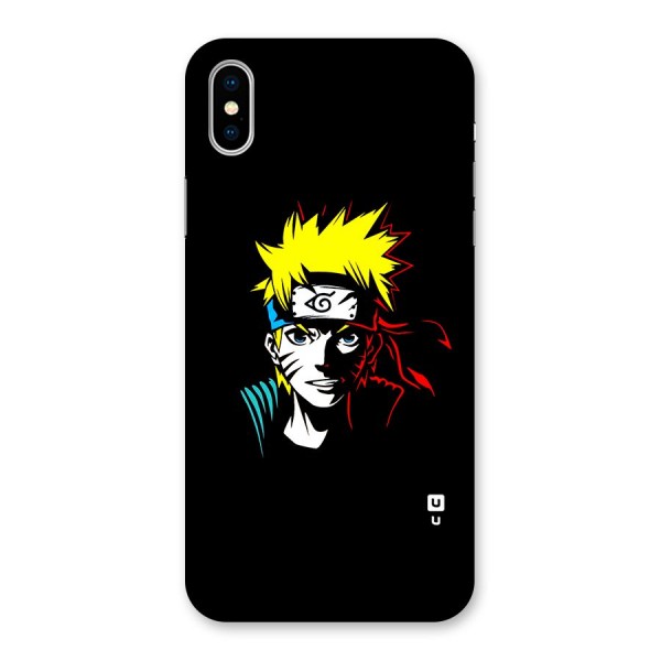 Naruto Pen Sketch Art Back Case for iPhone X