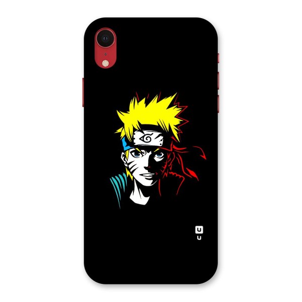 Naruto Pen Sketch Art Back Case for iPhone XR