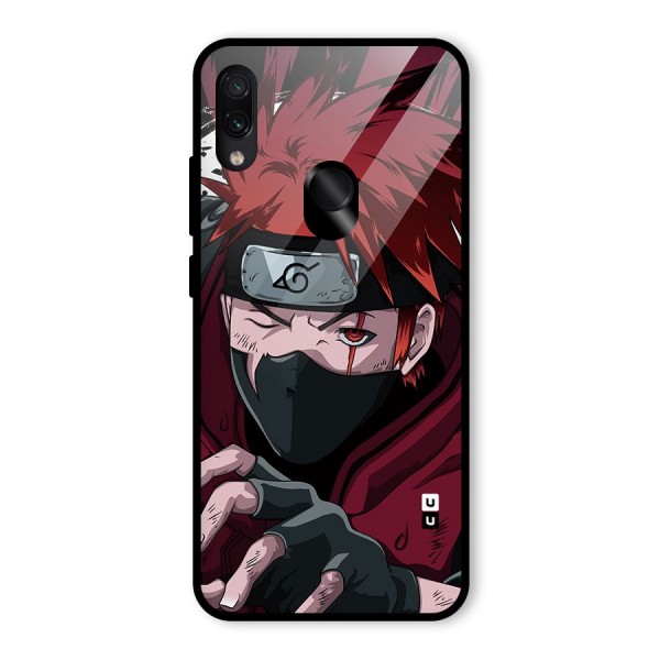 Naruto Ready Action Glass Back Case for Redmi Note 7 Pro