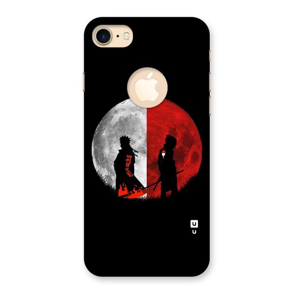 Naruto Shadow Hokage Moon Back Case for iPhone 7 Logo Cut