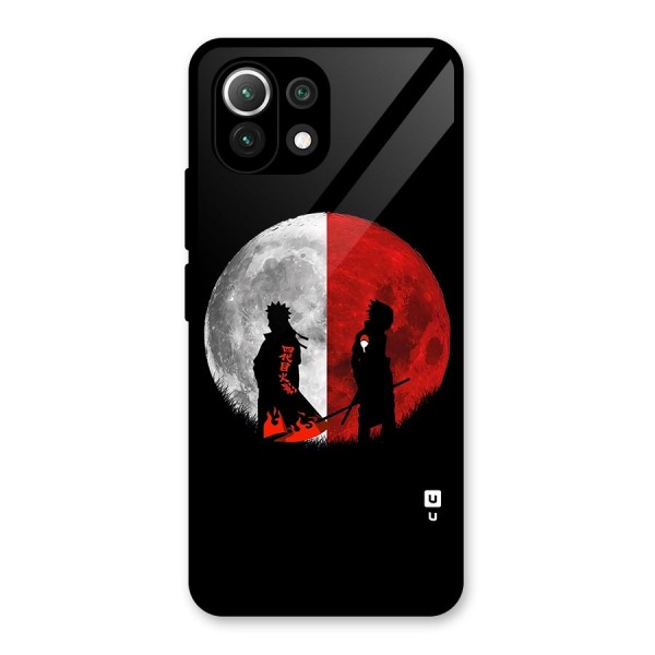 Naruto Shadow Hokage Moon Glass Back Case for Mi 11 Lite NE 5G
