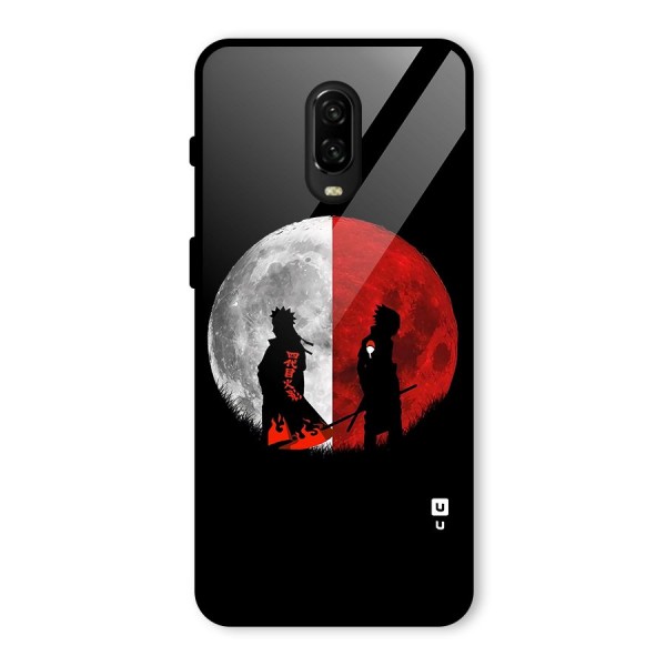 Naruto Shadow Hokage Moon Glass Back Case for OnePlus 6T