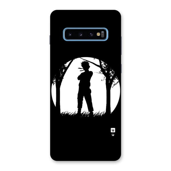 Naruto Silhouette Back Case for Galaxy S10 Plus