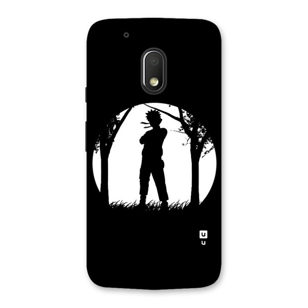 Naruto Silhouette Back Case for Moto G4 Play