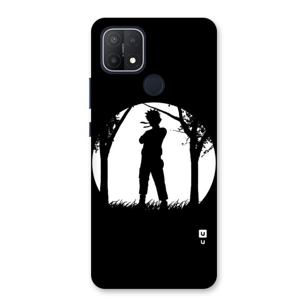 Naruto Silhouette Back Case for Oppo A15s