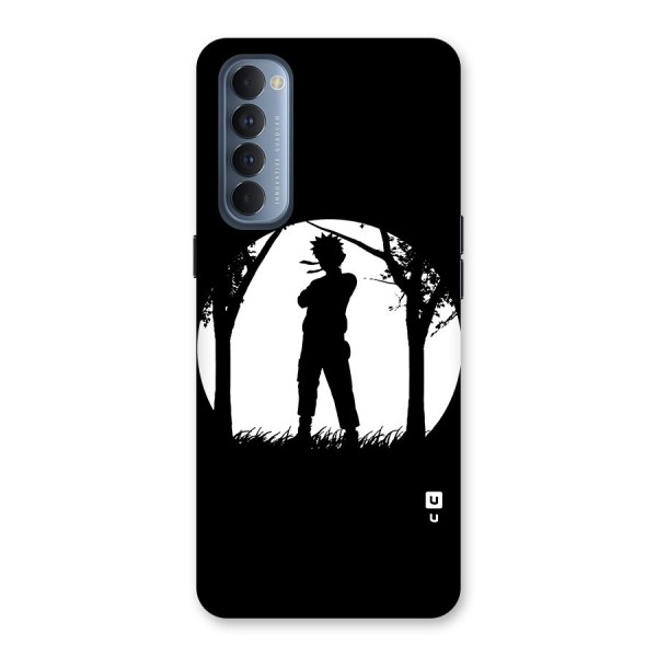 Naruto Silhouette Back Case for Oppo Reno4 Pro