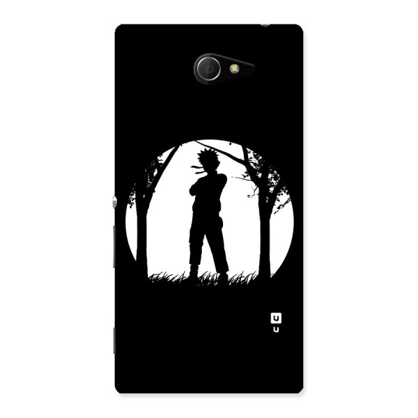 Naruto Silhouette Back Case for Sony Xperia M2