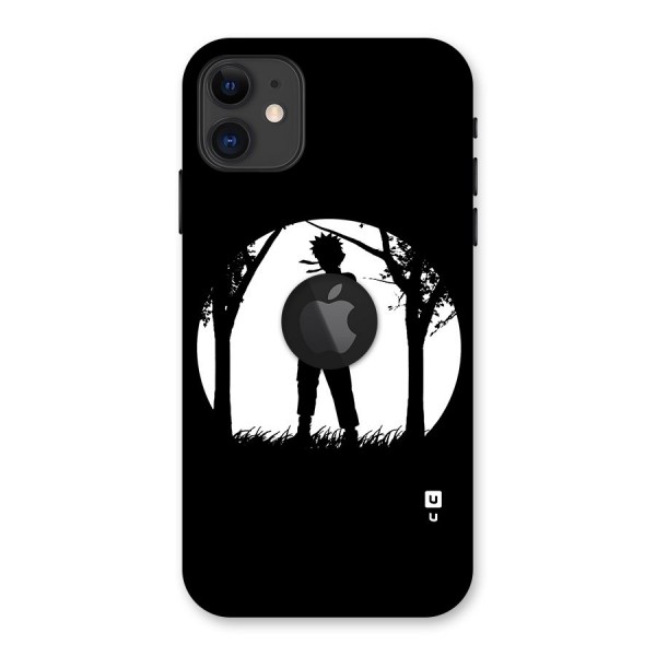 Naruto Silhouette Back Case for iPhone 11 Logo Cut