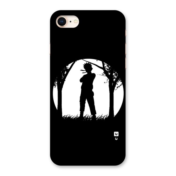 Naruto Silhouette Back Case for iPhone 8