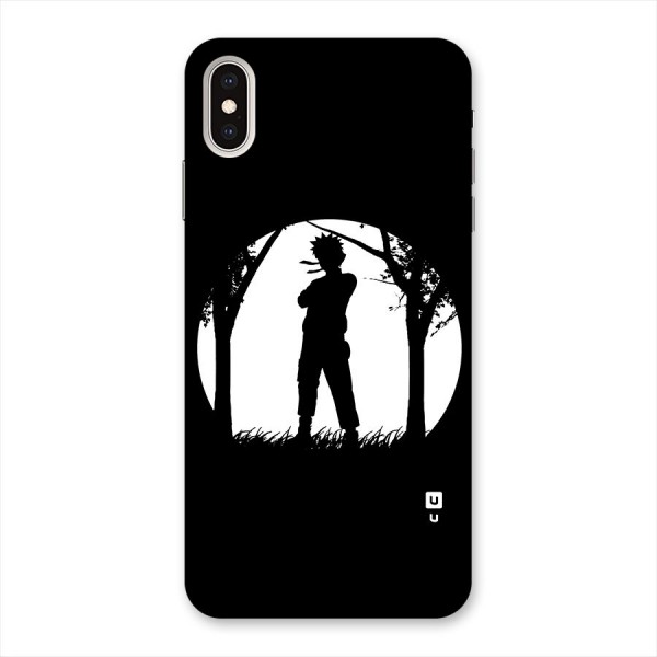 Naruto Silhouette Back Case for iPhone XS Max