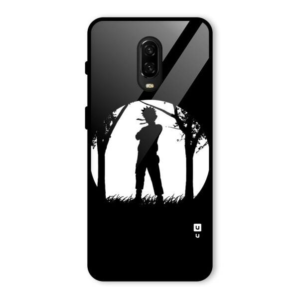 Naruto Silhouette Glass Back Case for OnePlus 6T