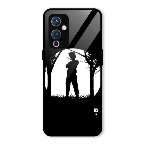 Naruto Silhouette Glass Back Case for OnePlus 9