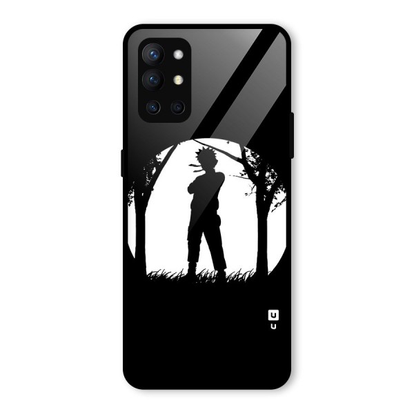 Naruto Silhouette Glass Back Case for OnePlus 9R