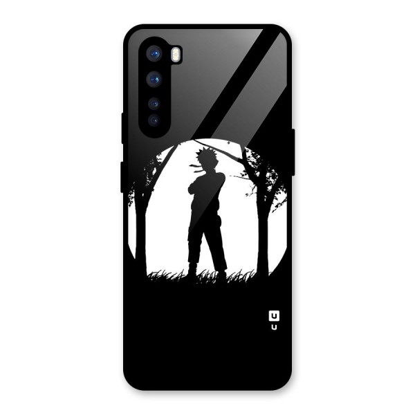 Naruto Silhouette Glass Back Case for OnePlus Nord
