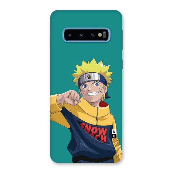 Naruto Snow Beach Art Back Case for Galaxy S10