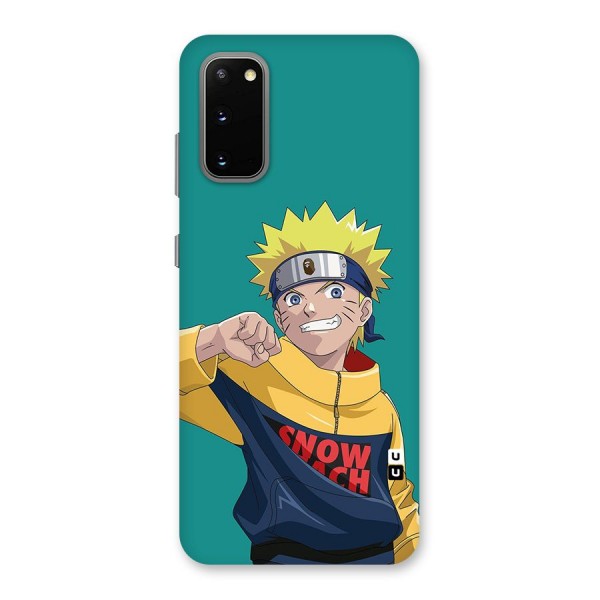 Naruto Snow Beach Art Back Case for Galaxy S20