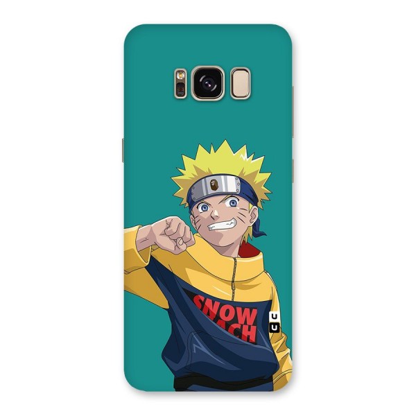 Naruto Snow Beach Art Back Case for Galaxy S8