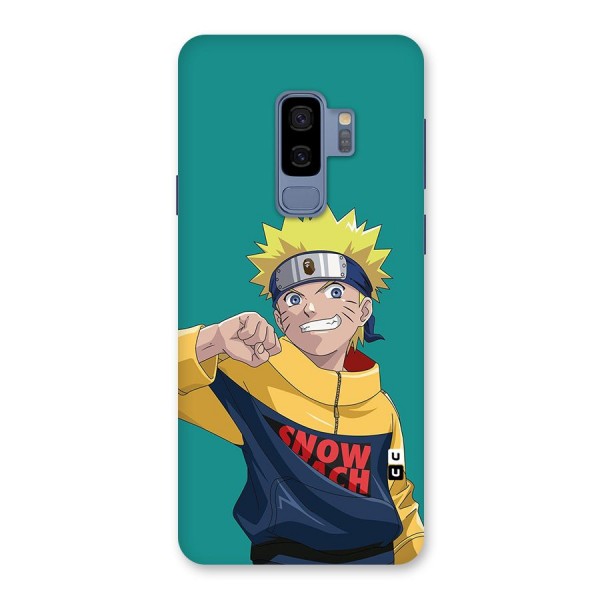 Naruto Snow Beach Art Back Case for Galaxy S9 Plus