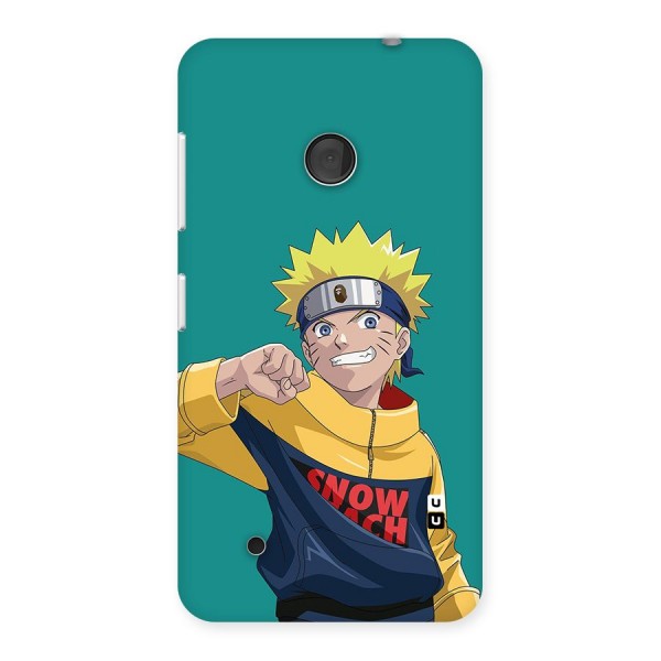 Naruto Snow Beach Art Back Case for Lumia 530