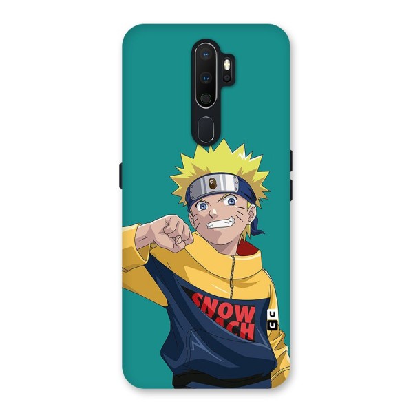 Naruto Snow Beach Art Back Case for Oppo A5 (2020)