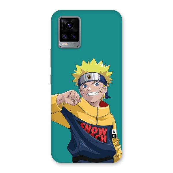 Naruto Snow Beach Art Back Case for Vivo V20