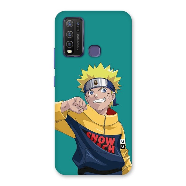 Naruto Snow Beach Art Back Case for Vivo Y30