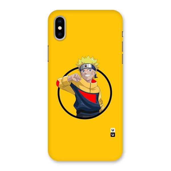 Naruto Sports Art Back Case for iPhone XS