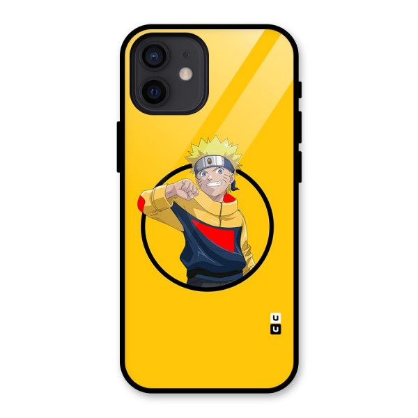 Naruto Sports Art Glass Back Case for iPhone 12