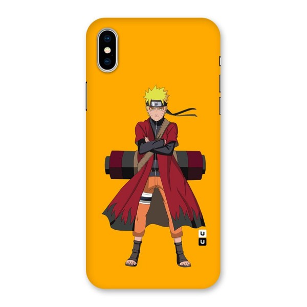 Naruto Uzumaki Art Back Case for iPhone X