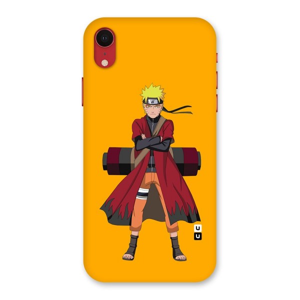 Naruto Uzumaki Art Back Case for iPhone XR