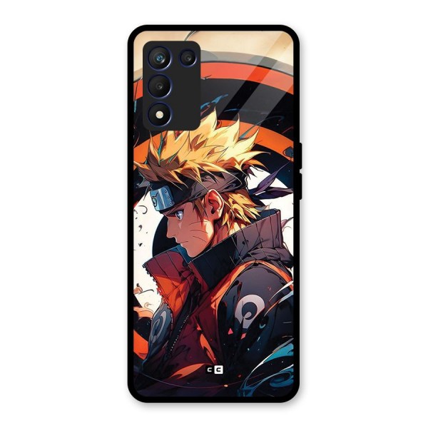 Naruto Uzumaki Combat Glass Back Case for Realme 9 5G Speed