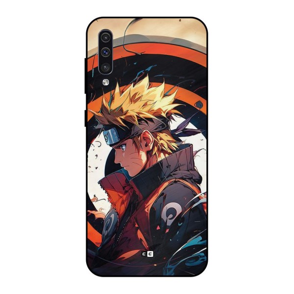 Naruto Uzumaki Combat Metal Back Case for Galaxy A30s