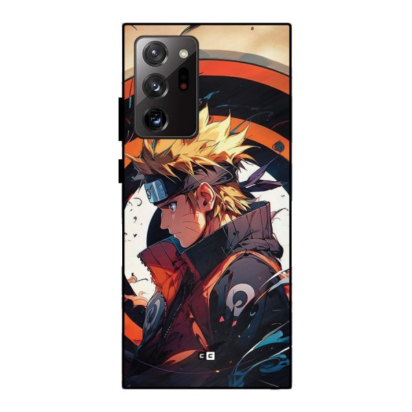 Naruto Uzumaki Combat Metal Back Case for Galaxy Note 20 Ultra