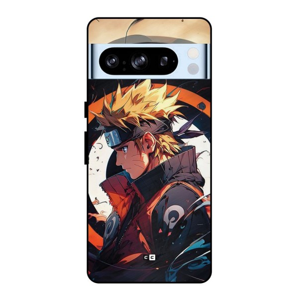 Naruto Uzumaki Combat Metal Back Case for Google Pixel 8 Pro