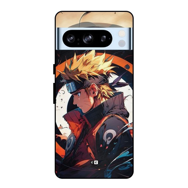 Naruto Uzumaki Combat Metal Back Case for Google Pixel 8 Pro