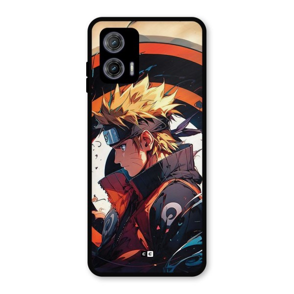 Naruto Uzumaki Combat Metal Back Case for Moto G73