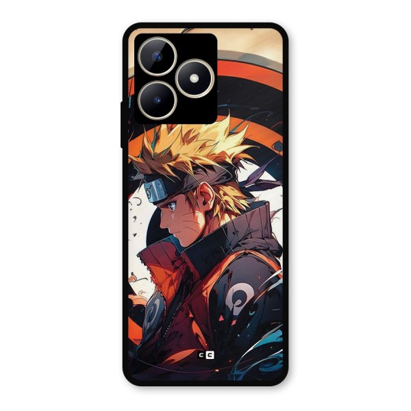Naruto Uzumaki Combat Metal Back Case for Realme C53
