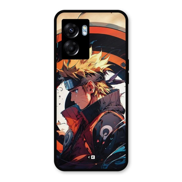 Naruto Uzumaki Combat Metal Back Case for Realme Narzo 50 5G