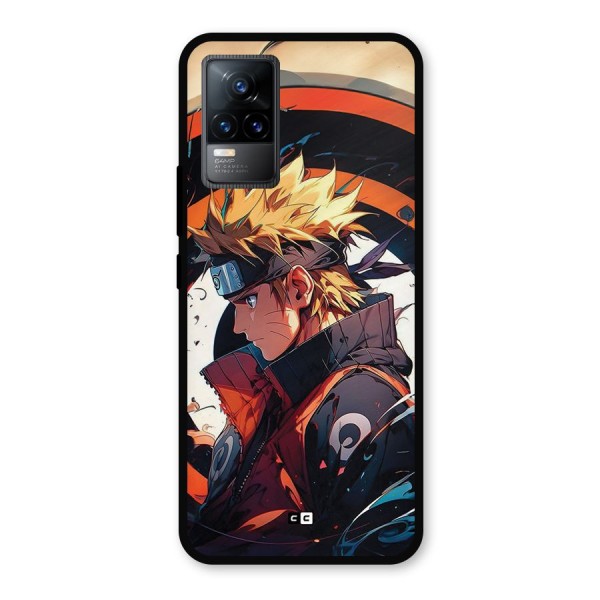 Naruto Uzumaki Combat Metal Back Case for Vivo Y73