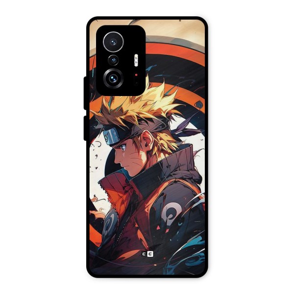 Naruto Uzumaki Combat Metal Back Case for Xiaomi 11T Pro