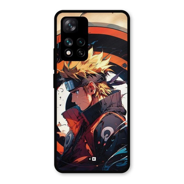Naruto Uzumaki Combat Metal Back Case for Xiaomi 11i 5G