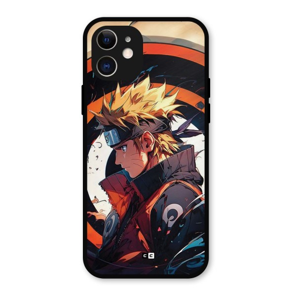 Naruto Uzumaki Combat Metal Back Case for iPhone 12